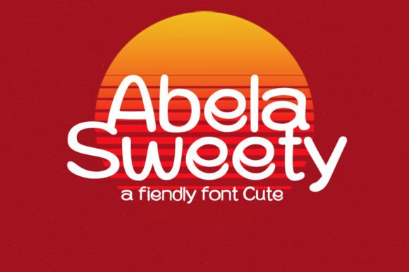 Abela Sweety Font Review: A Monoline Comic Handwritten Typeface for Handmade Products