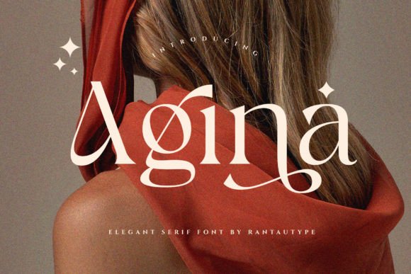 Agina Font: A Modern Serif Typeface for Elegant Web Design