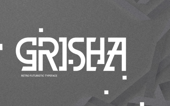 Grisha: Retro-Modern Futuristic Font for Strong Branding