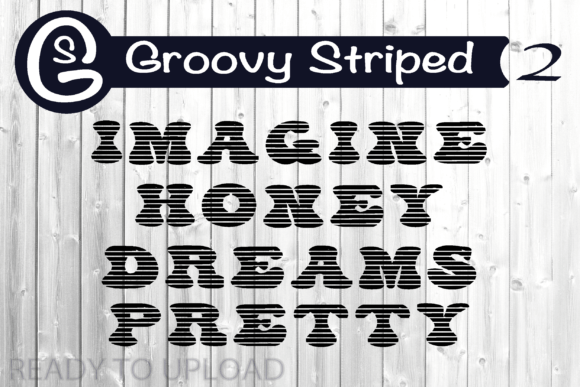 Groovy Striped: A Retro Display Font for Modern Web Headers