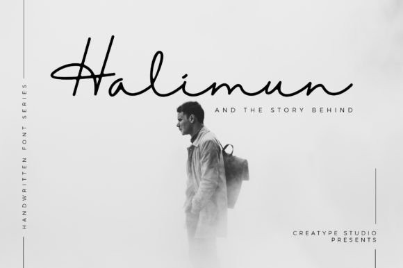 Halimun Script Font: Modern Elegance for Editorial and Publication Design