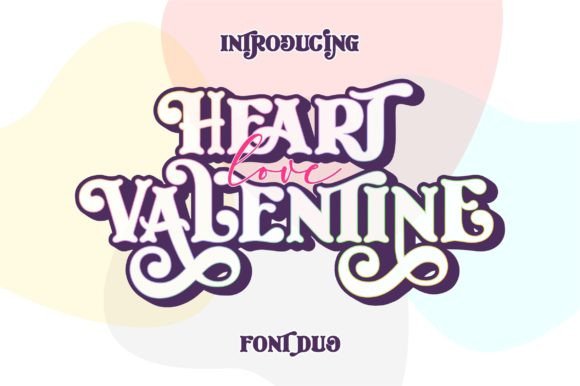 Heart Love Valentine Duo for Modern Web Design and Digital Branding