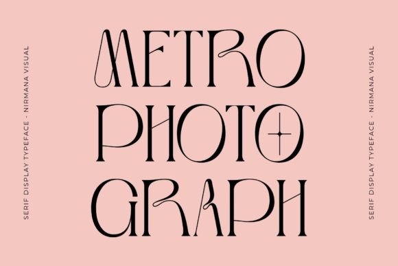 Metro Photograph: A Chic Display Font for Web Design and Digital Branding