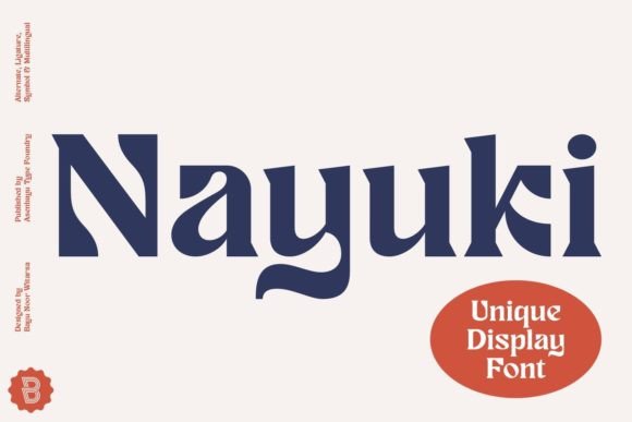 Nayuki Font: A Web Designer’s Take on Modern Serif Display Typography
