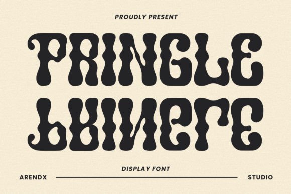 Pringle: A Graffiti-Inspired Display Font for Editorial Design
