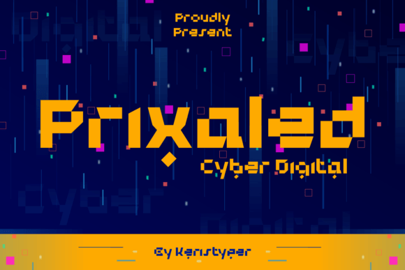 Prixaled Display Font for Modern Business Branding