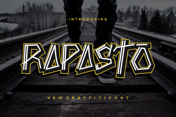Rapasto Display Font for Authentic Branding and Logo Design