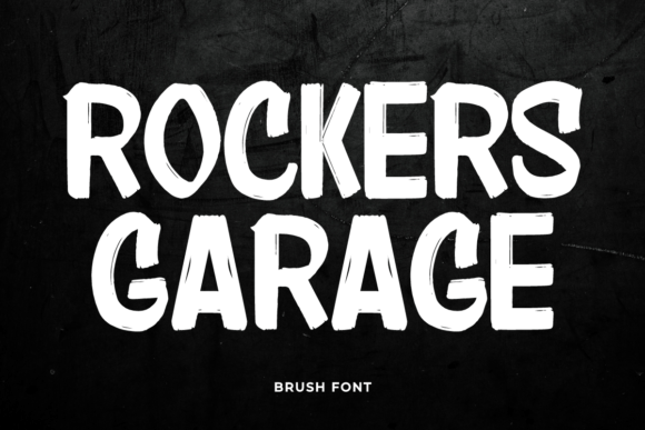 Rockers Garage Font: A Designer’s Review of a Gritty Brush Display