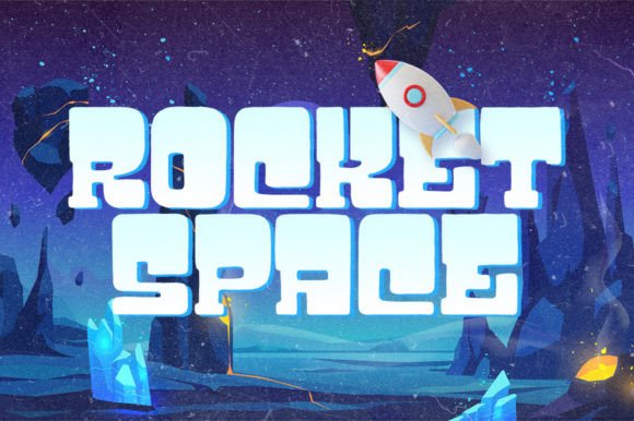 Rocket Space: A Playful Display Font for Modern Web Designs