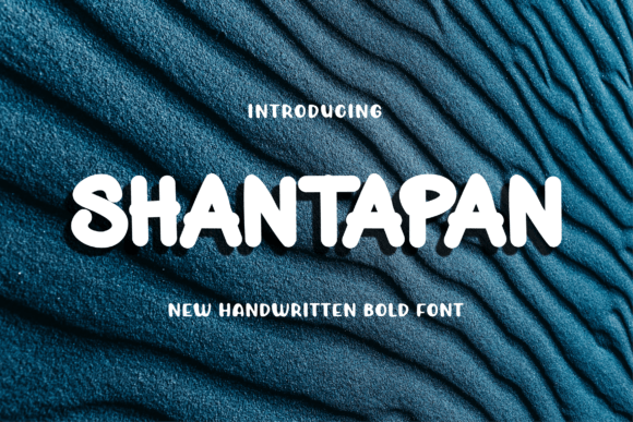 Shantapan Bold Font Brings Authentic Character to Editorial Design