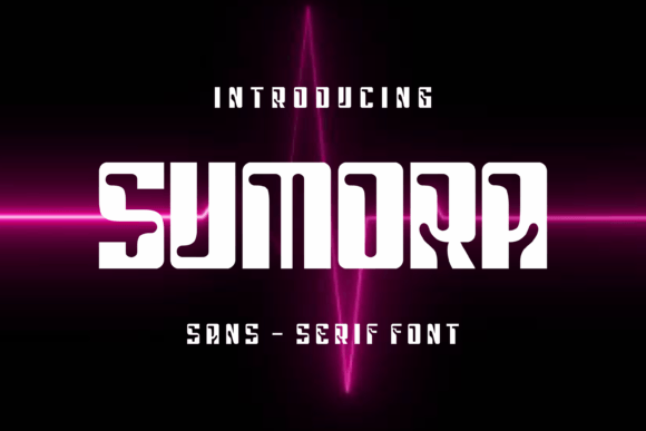 Sumora Display Font for Handmade Sellers and Printables